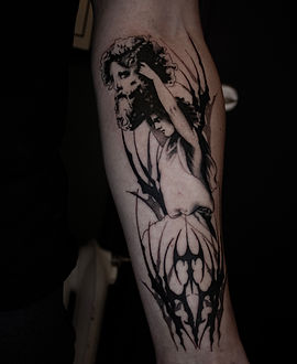 Illustrative Figure — Illustrative tattoo by Becca